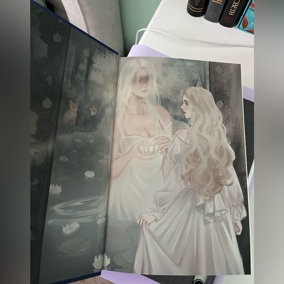 Signed Waterstones Exclusive Edition of Wisteria by Adalyn Grace - Picture 5 of 6